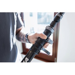 Perche télescopique carbone Ninja 1.90m / 4 sections NCP19