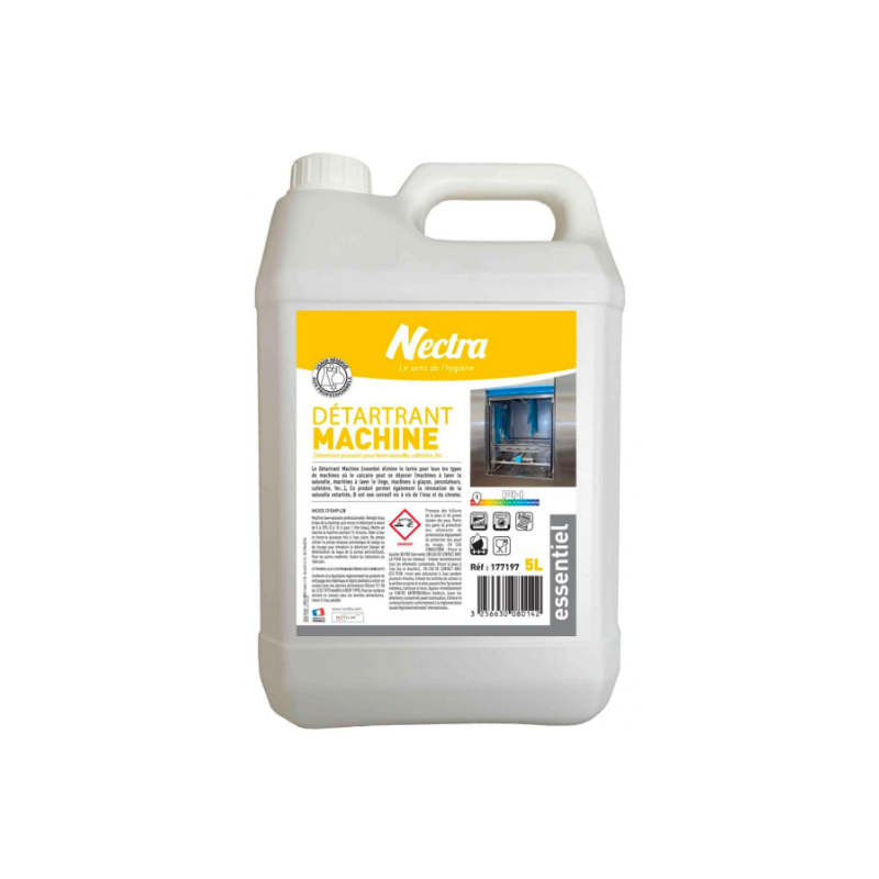 Détartrant machine lave vaisselle industriel Essentiel 5L