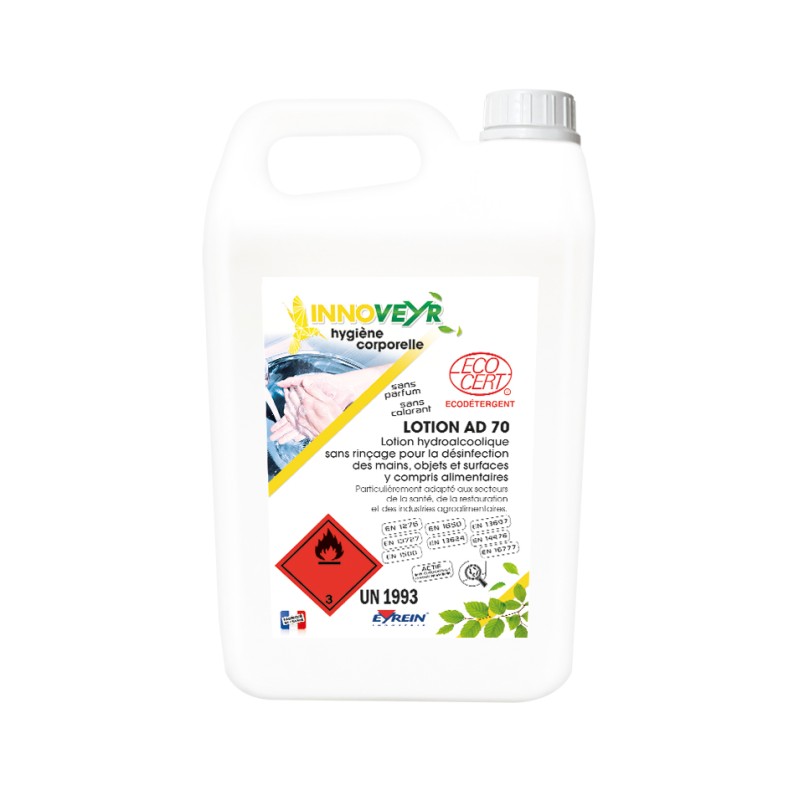 Solution Hydro-Alcoolique AD 70 5L