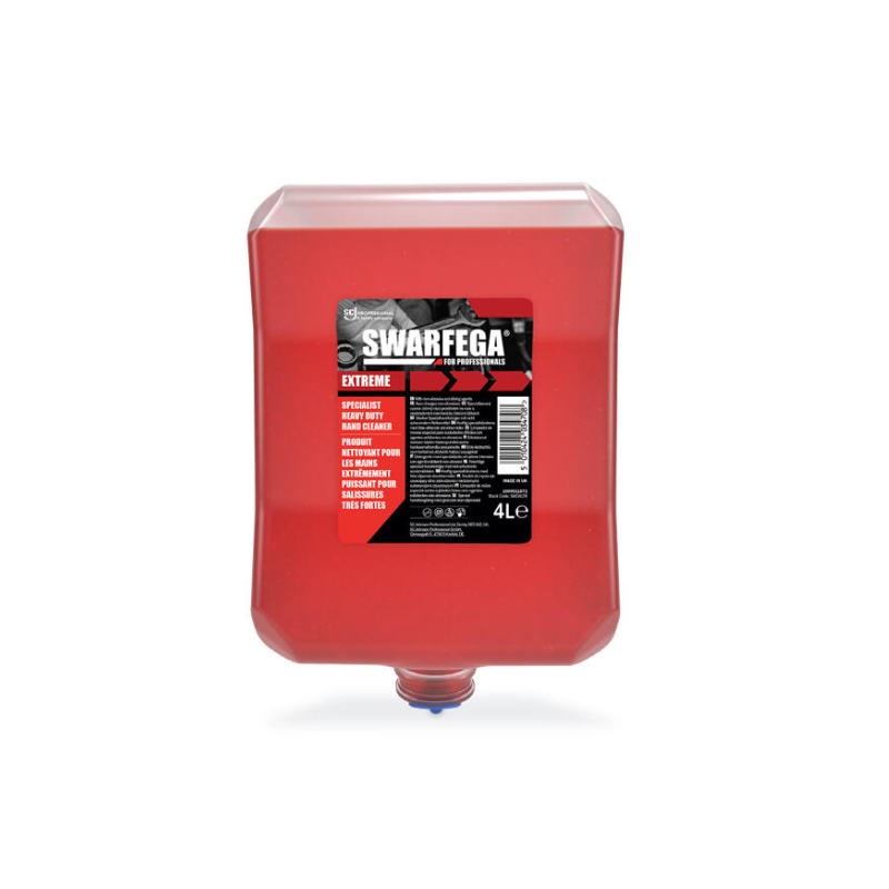 Savon atelier Swarfega Extreme salissures fortes SCJ Pro 4 x 4L