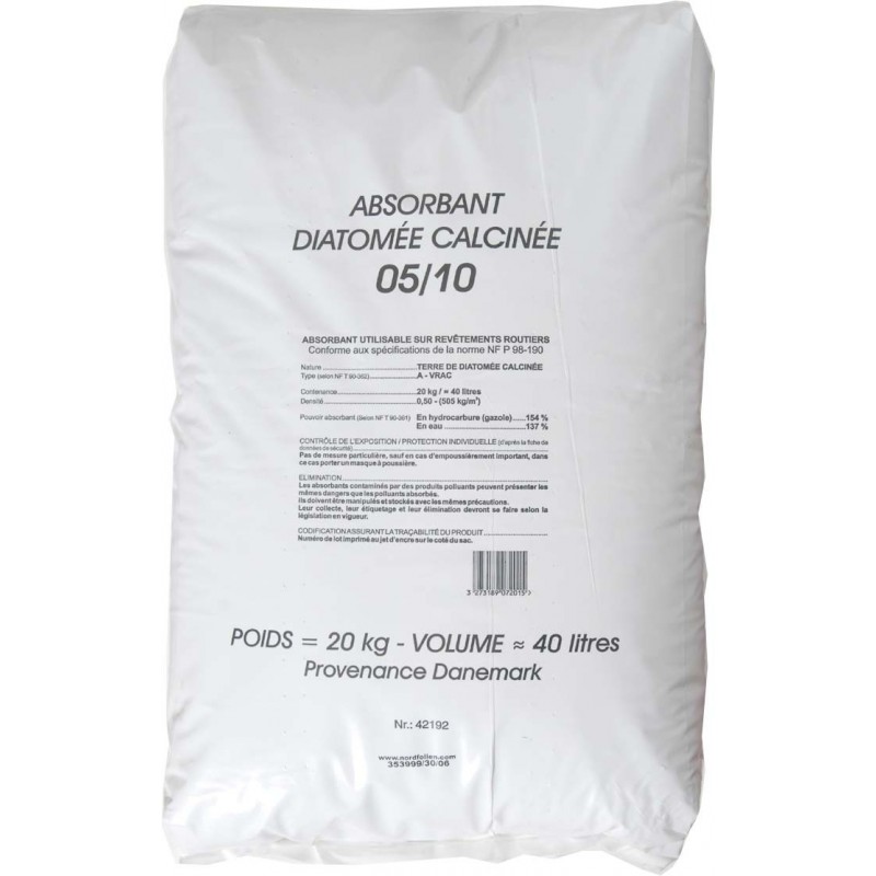 ABSORBANT TERRE DE DIATOMEE 10Kg