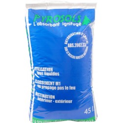 ABSORBANT SCIURE INGNIFUGE 40L