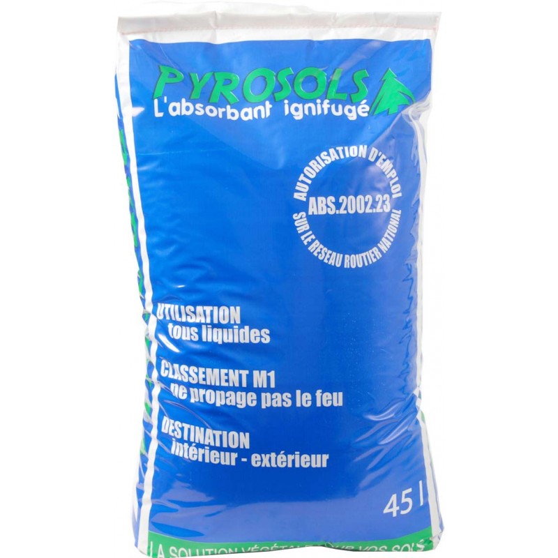 ABSORBANT SCIURE INGNIFUGE 40L