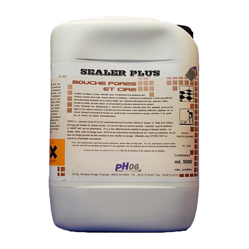 Sealer Plus bouche pore extérieur-intérieur terre cuite et pierre 5L