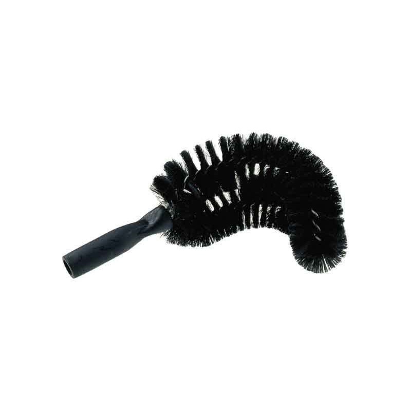 Brosse de nettoyage amovible lavable en microfibre, pince de