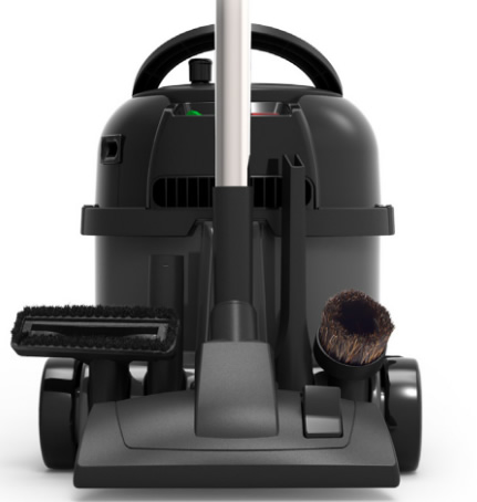 aspirateur poussières avec range-accessoires