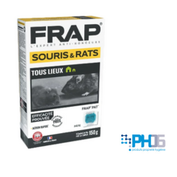 Pâte appât efficace sur mulots, rats, souris