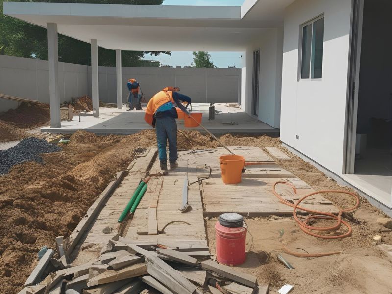 Un nettoyage de fin de chantier réussi !