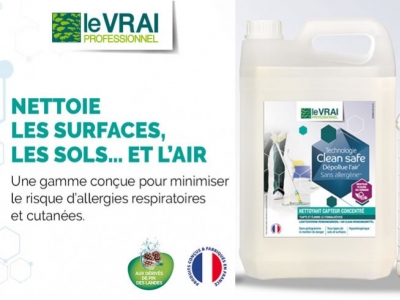 Clean Safe nettoyant sans risque d'allergie