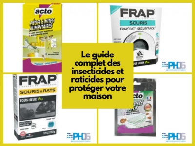 Le guide complet des insecticides et raticides pour protéger environnement