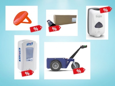5 produits à prix promo pour l'hygiène et la propreté des professionnels
